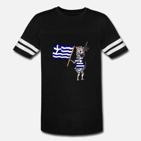 

a greek zebra t shirt men customize 100% cotton round neck fit fit new style summer slim shirt