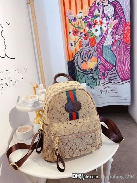 

2020 new female ed backpack joker bag fashion genuine leather shoulder bucket handbag vintage women womens bags woman purses handbags