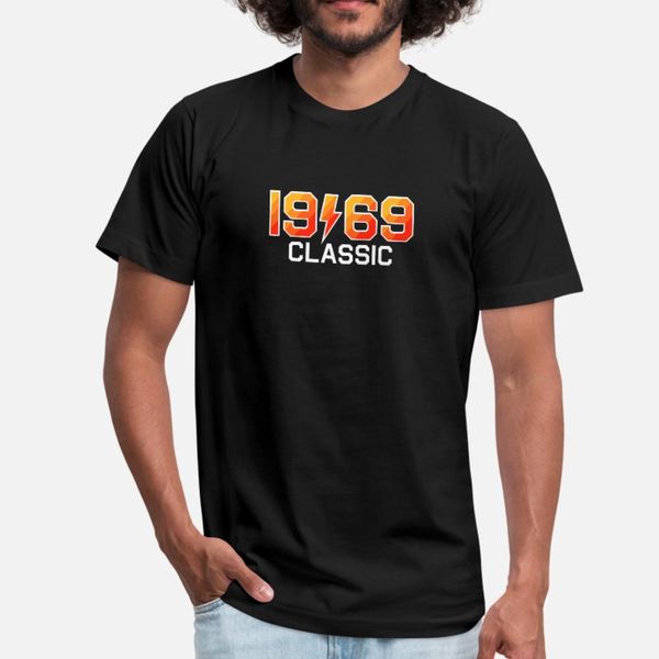

1969 classic rock 50th birthday t shirt men customized 100% cotton o neck leisure interesting new fashion spring trend shirt