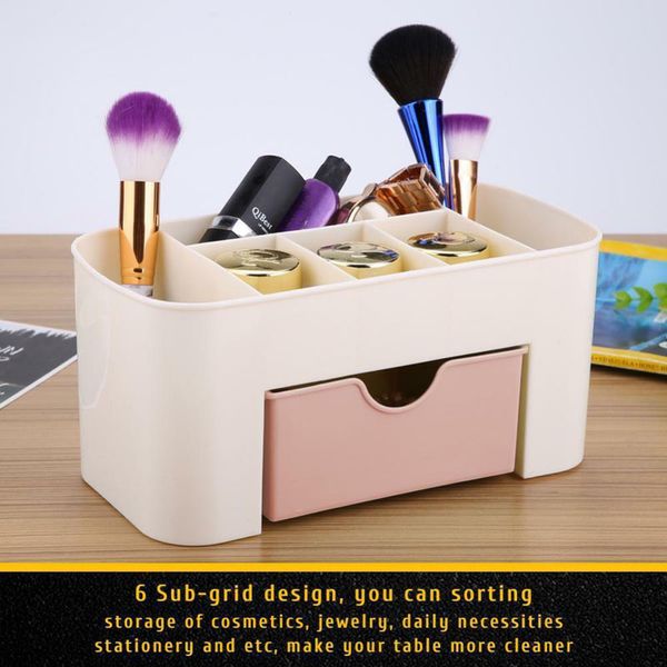 

acrylic cosmetic organizer makeup box drawer holder clear storage case jewelry