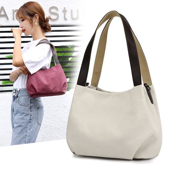 

kvky bucket bag handtasche canvas shoulder beach bag lady moda feminina taschen women handbags woman tote bags handtassen dames
