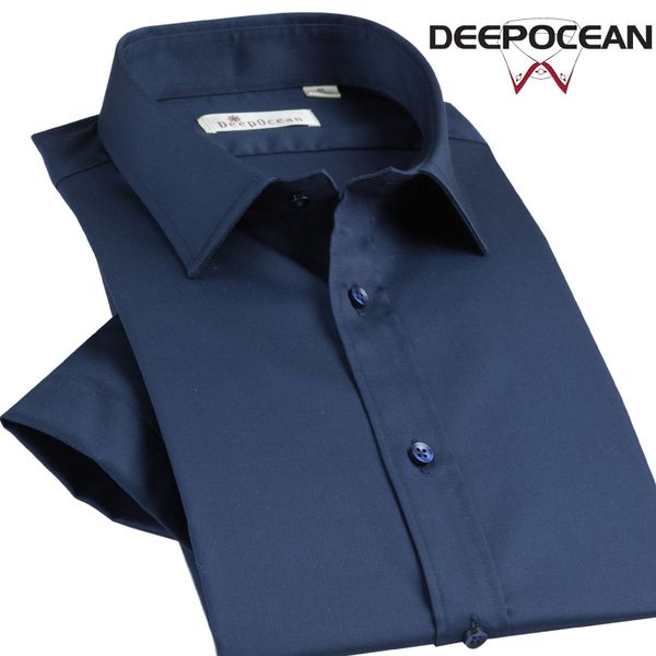 

cotton business shirt men dress shirt multicolor s-10xl business casual men short sleeve camisa masculina ddx55501s, White;black