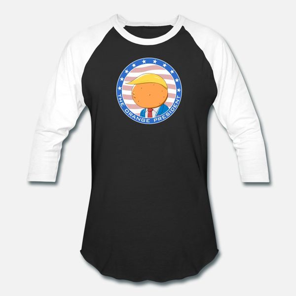 

the orange president funny trump t shirt men character 100% cotton s-3xl kawaii cute breathable summer outfit shirt