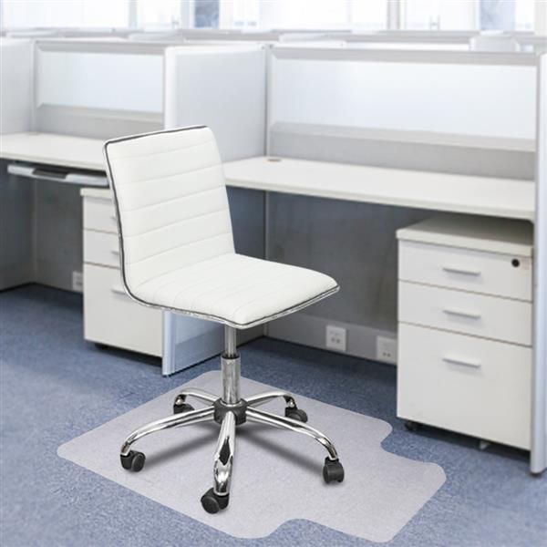 

90 x 120 x 0.2cm pvc home-use protective mat for floor chair transparent