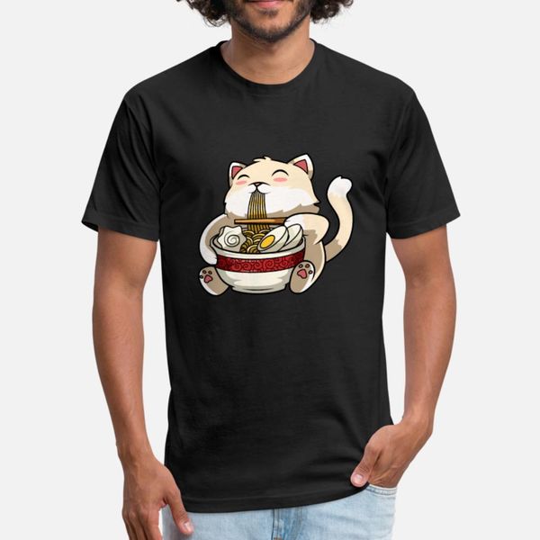 

ramen cat тенниска мужчин дизайнерские футболка s-xxxl письмо известные здания весна unique рубашку