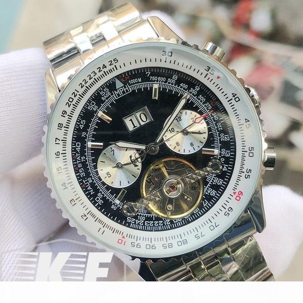 

fashion staiinless steel luxury date mens just male mechanical automatic movement designer wristwatches watch hand-winding watches, Slivery;brown