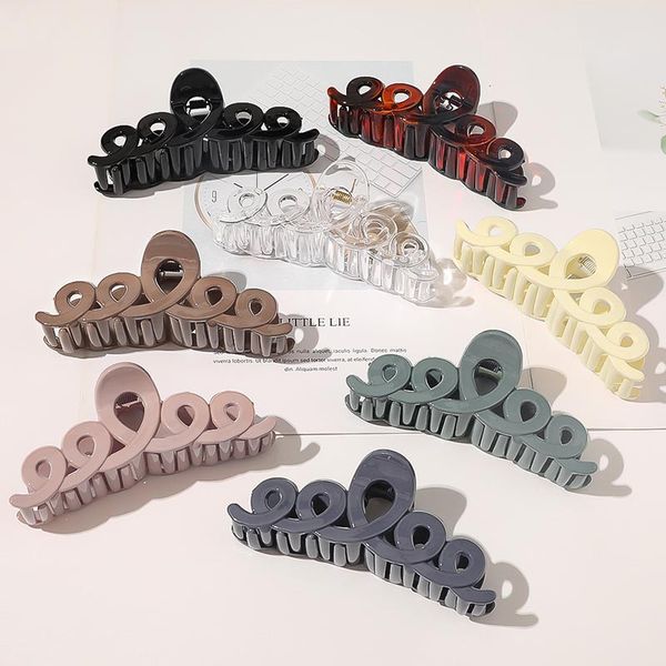 

hair accessories big size crown barrette crab bath claw ponytail clip large clamps fashion for women