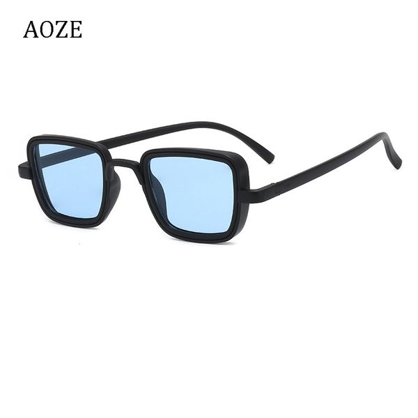 

aoze 2020 retro steampunk sunglasses men's designer brand new men's women's women's sunglasses of the plastic uv400 sung, White;black