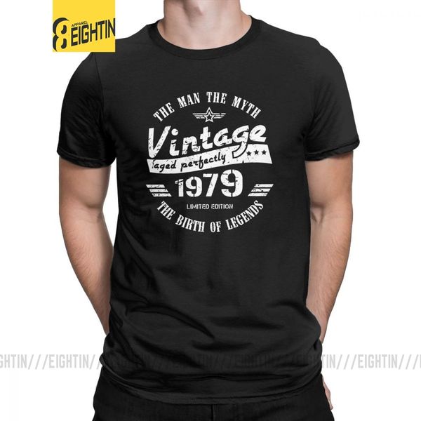 

vintage 1979 - 40th birthday gift for men 3pw2mhulazk t shirts man's beach simple style t-shirt o neck purified cotton tees