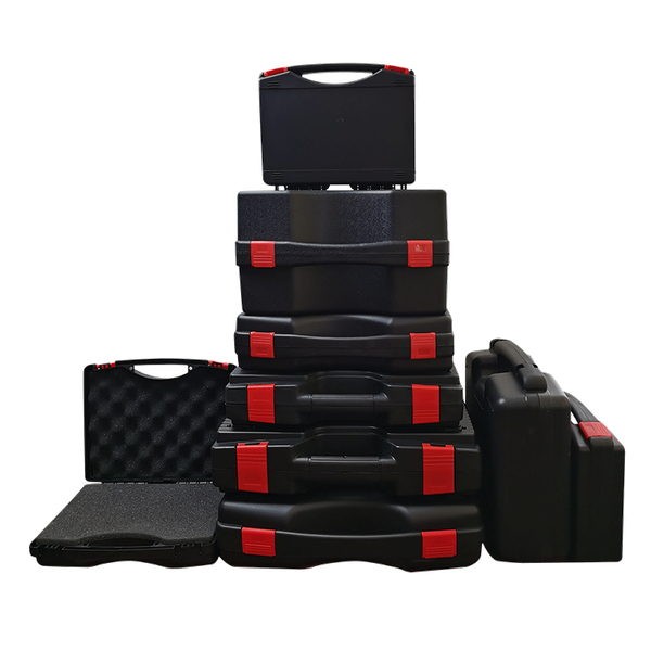 

outdoor portable plastic toolbox equipment instrument case impact resistant safety tool box with pre-cut sponge