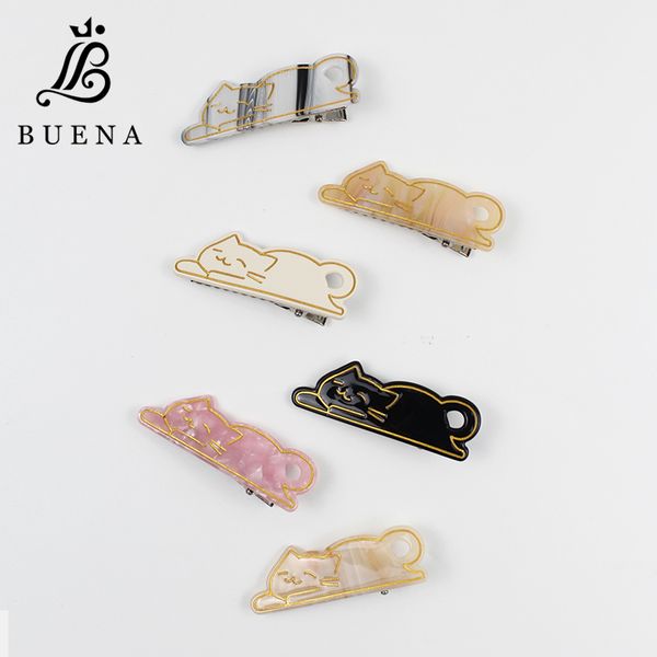 

exquisite duckbill clip cat girls hair alligator clip prom hair jewelry acetate duckbill clips