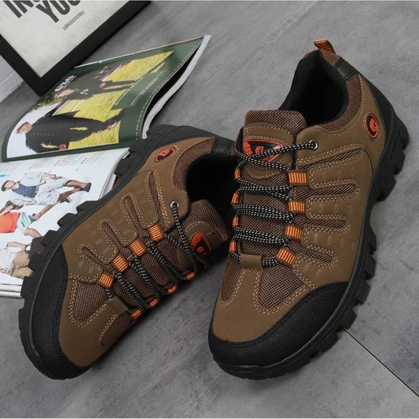 

outdoor men sneakers plus velvet hiking shoes autumn winter travel shoes male cotton solid rubber cross-country walking