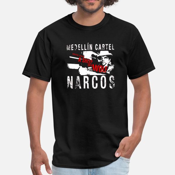 

good narcos t shirt men designs short sleeve euro size s-3xl original fit funny casual spring natural shirt