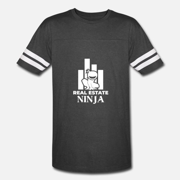 

real estate ninja t shirt men create cotton size s-3xl standard anti-wrinkle humor summer style pictures shirt