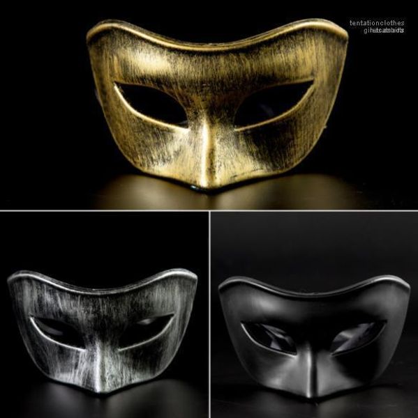 

clothing womens dresses fashion style casual apprel halloween cosplay venetian mask creative masquerade party plastic homme, Silver