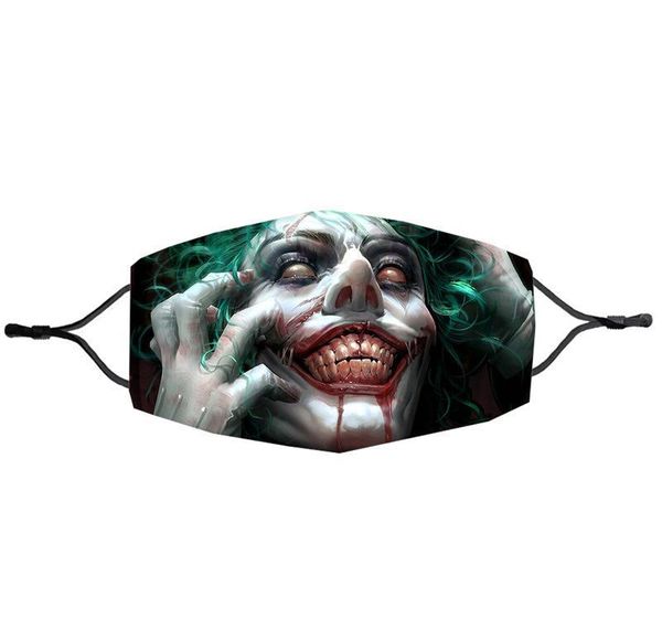 

mask 2020 magic neck sunscreen mouth use 3d face party clown halloween masks multi garden2010 afdkz