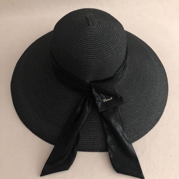 

casual summer cotton hat women big wide brim beach hat sun hats foldable sun block uv protection panama bone chapeu feminino, Blue;gray