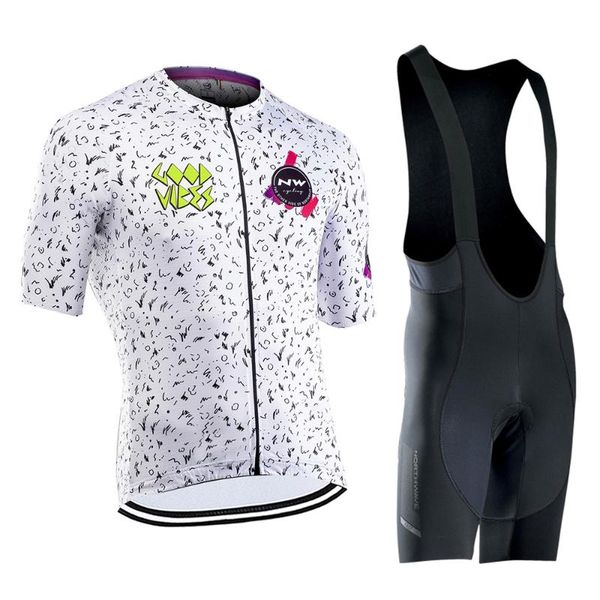 

nw 2020 cycling set mtb bike clothing road bicycle jerseys team cycling jersey set gel bike bib shorts suit summer ropa ciclismo, Black;blue