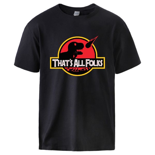 

that's all folks print mens hip hop tshirt man summer cotton t shirts 2020 new arrival short sleeve tshirts male casual tee