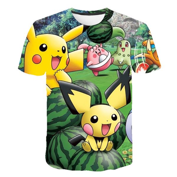 

trend anime new cartoon cute men selling 3d print shirts funny harajuku plus size men clothing