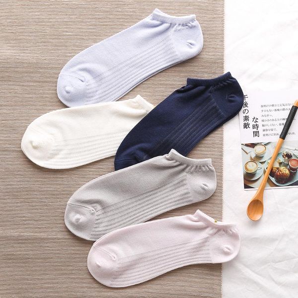

socks & hosiery boat female shallow college style super soft cotton cool spring and summer invisible korean sports, Black;white
