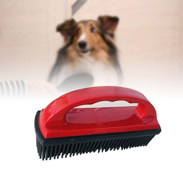 

hair shedding massage comb cleaning pet brush silicone remover tool dog grooming