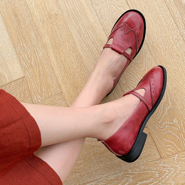 

eshtonshero women square low heels shoes pumps ladies platform round toe t-tied square heel wedding dress shoes size 3-9, Black