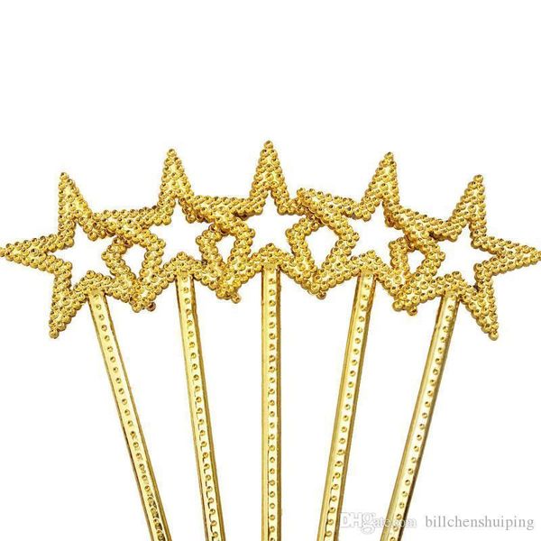 

продажа дети девочка принцесса пять горячая звезда fairy wand волшебная палочки cosplay реквизит birthday party благоприятная gift1