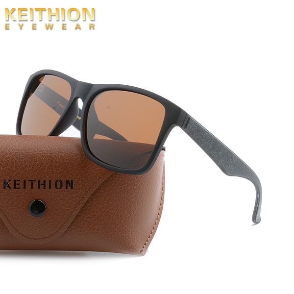 

keithion brand new 2020 polarized sunglasses men women sun glasses male square eyewear uv400 retro vintage driving goggles, White;black