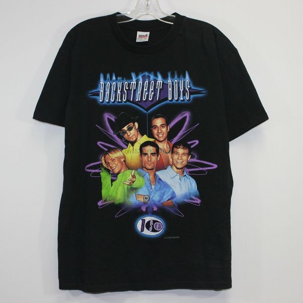 

vintage backstreet boys t-shirt размер xl черный 2019 новый чистый хлопок короткие рукава hip hop моды mens t-shirt