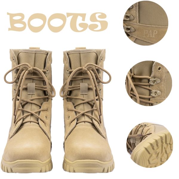 

men's desert tactical boots men outdoor combat army boots winter hiking boots tactical duty shoes sports shoes man