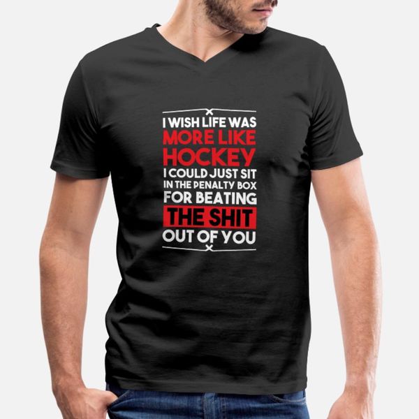 

hockey t shirt men designs tee shirt s-xxxl outfit gift funny casual summer style slim shirt