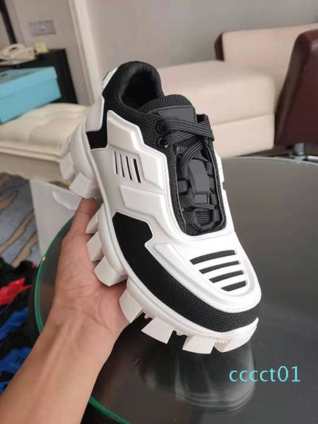

mens designer shoes cloudbust thunder 50 off luxury sneakers rubber sole white yellow women casual outdoor trainers size 35-46 ct01, Black