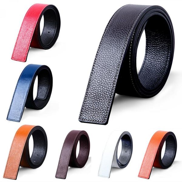 

designers belts for men pin buckle male strap genuine real leather waistband 3.6cm,no buckle, Black;brown