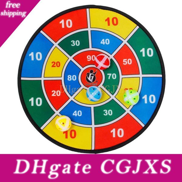 

sports toys fabric dart board set kid ball target game for children security toy with 8 small darts ball