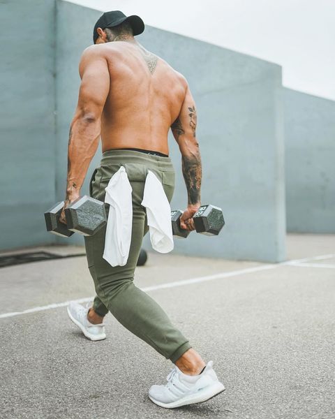 

men sport pants fitness pants men's slim running training sports pants moisture wicking asian size 5 colors breathable comfortable sell, Black