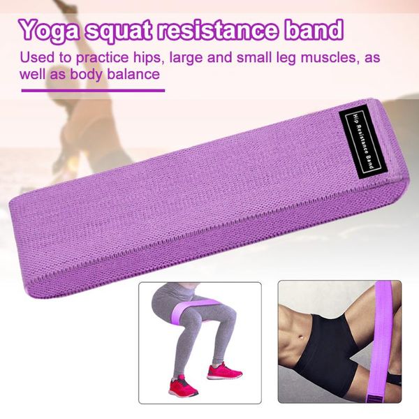 

strength loop non slip exercise sports glutes training fitness bodybuilding gym yoga elastic resistance band