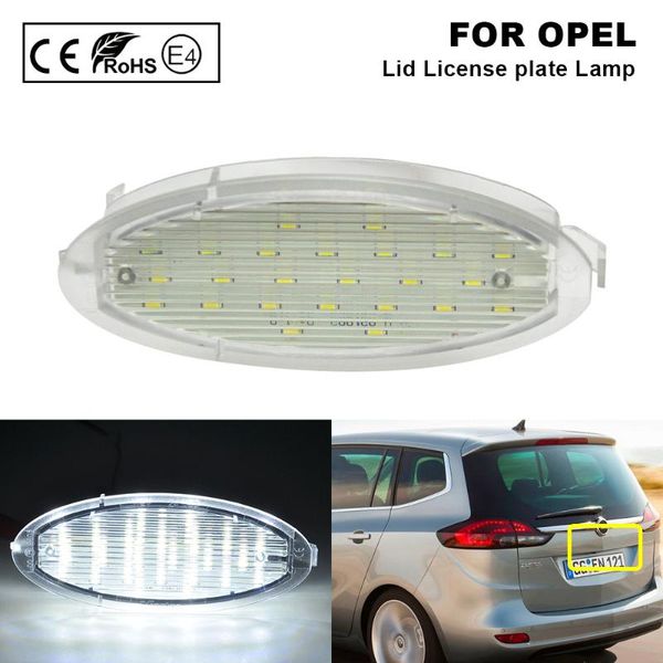 

one piece auto light led license plate light tail car styling for zafira astra g caravan cc coupe kasten stufenheck