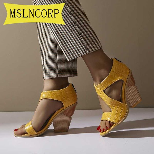 

plus size 34-48 women sandals lady high heels design women's cross strap bandage shoes lady party female ankle strap summer, Black