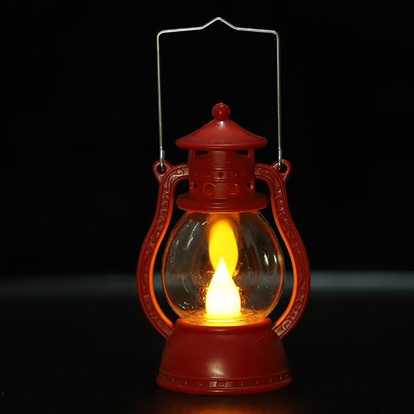 

vintage halloween party decorative light oil lamp haunted house artificial flame