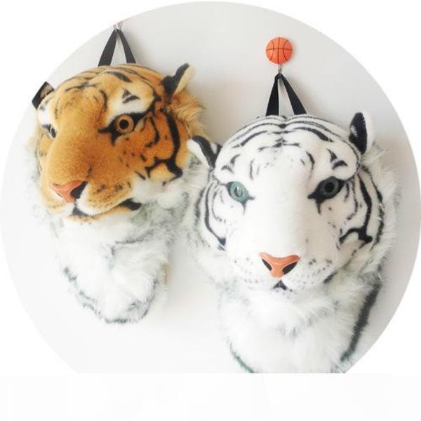 

2017 3d tiger head backpack cartoon animal lion bags white women men casual daypacks for travelling kids bags bolsas sale