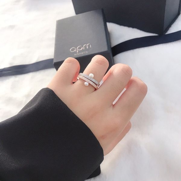 

2020 jewelry fashion women mens ring couple rings wedding ring u2i3, Golden;silver