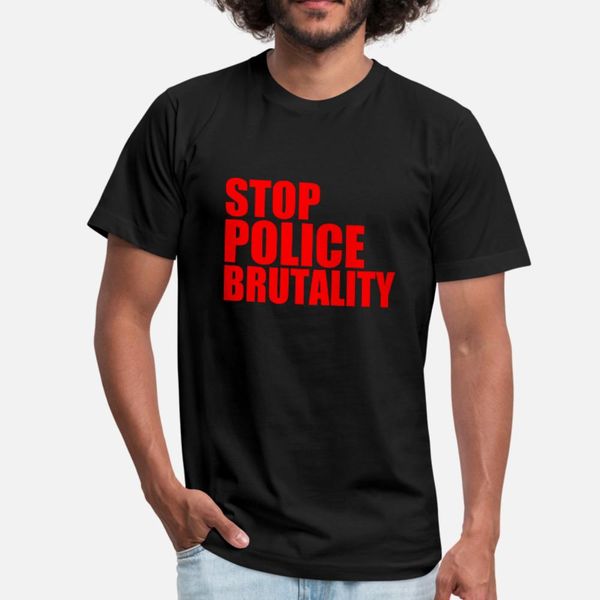 

spolice brutality t shirt men design short sleeve crew neck novelty gift casual summer style family shirt