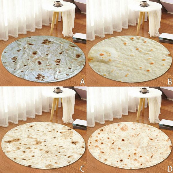 

60cm tortilla blanket burrito blanket corn and flour tortilla 60cm throw rug carpet