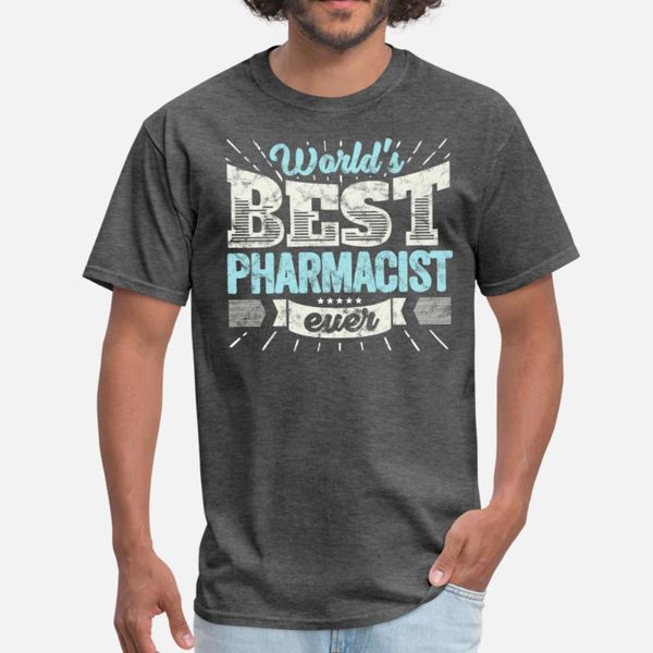 

worlds pharmacist ever funny gift t shirt men knitted short sleeve s-xxxl standard famous basic spring autumn trend shirt