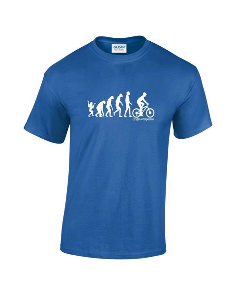 

2019 новое лето высокого качества tee shirt evolution of man - байкер cycle mens printed t-shirt доступен в 5 цветах прохладный футболку