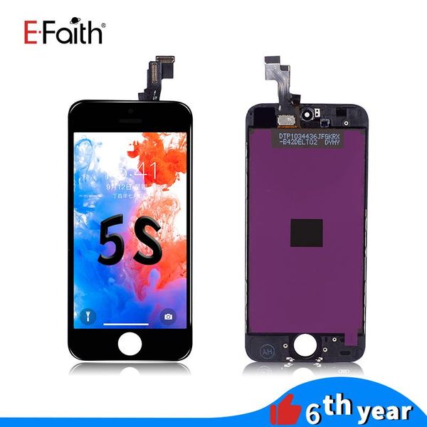 

cgjxstianma glass touch screen digitizer lcd assembly replacement for iphone 5s /se &ing