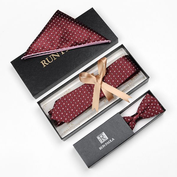 

6cm slim tie set men bow tie and pocket square bowtie necktie cravate handkerchief papillon man corbatas hombre pajarita, Blue;purple