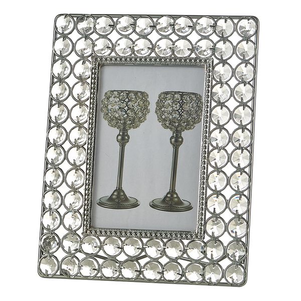 

handmade crystal picture frame wedding favor home living room office