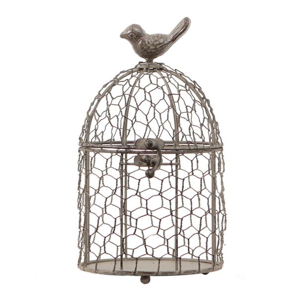 

tableornament home decor retro bird cage decoration wrought iron flower pot